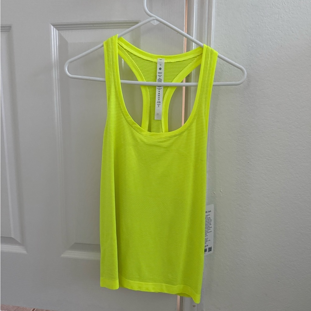 Neon Yellow Tank Top